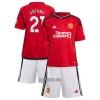 Camisola + Calções Manchester United Antony 21 Criança Equipamento 1ª 23/24